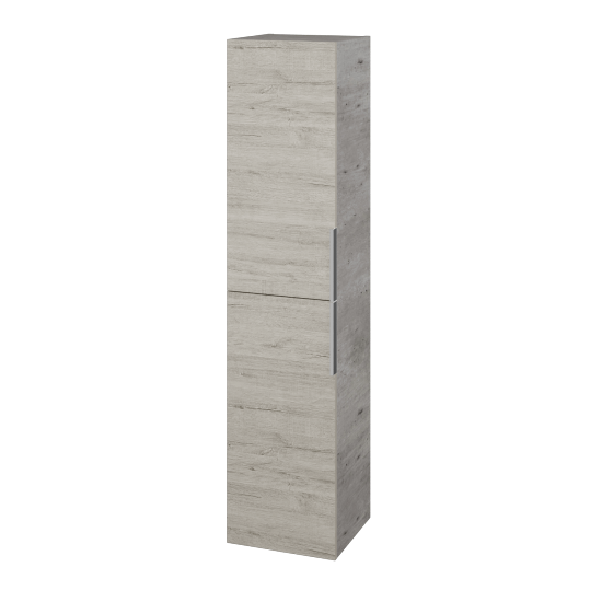 Hochschrank GLOBE SVD2 35  - D01 Beton - D05 Oregon - Links