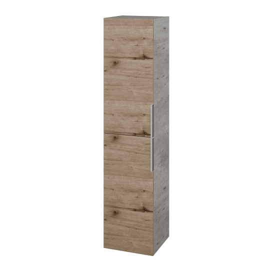 Hochschrank GLOBE SVD2 35  - D01 Beton - D23 Herkules - Links