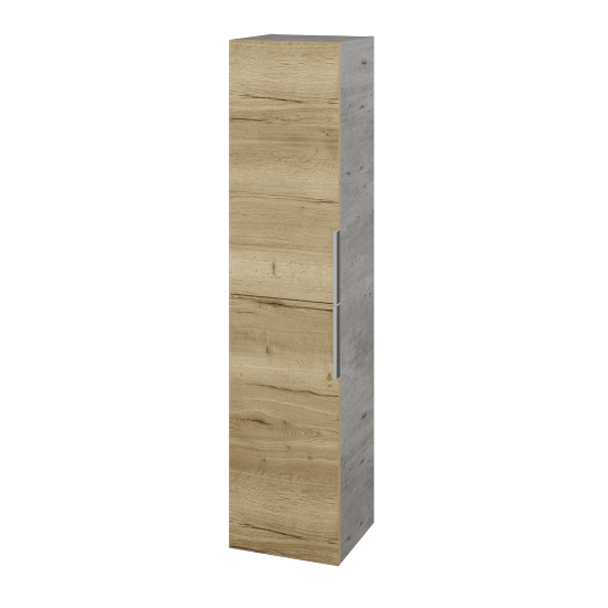 Hochschrank GLOBE SVD2 35  - D01 Beton - D26 Ontario - Links