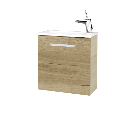 Waschtischunterschrank VERDE SZD 50  - D24 Ohio - Griff T01 - D26 Ontario - Links