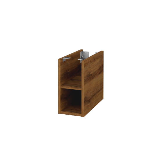 Unterschrank für Waschtischplatte mit offenes Fach DSD SYO2 20  - D27 Cognac