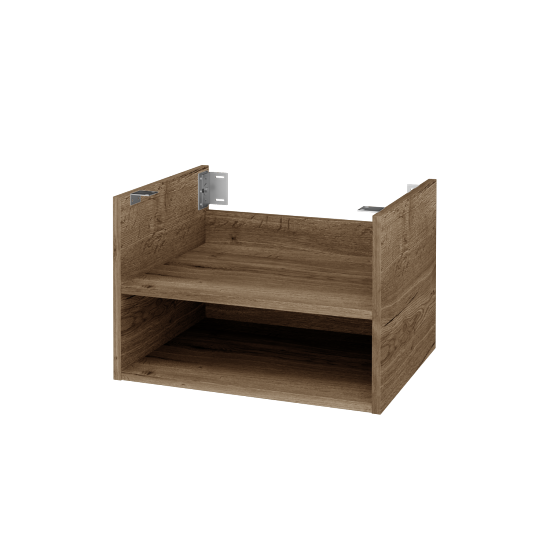 Unterschrank für Waschtischplatte mit offenes Fach DSD SYO2 60  - D21 Tobacco