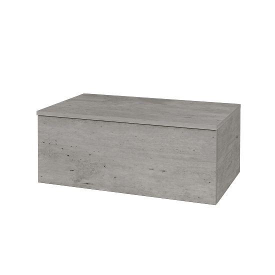 Waschtischunterschrank JOCKAM SZZ1 80  - D01 Beton - D01 Beton