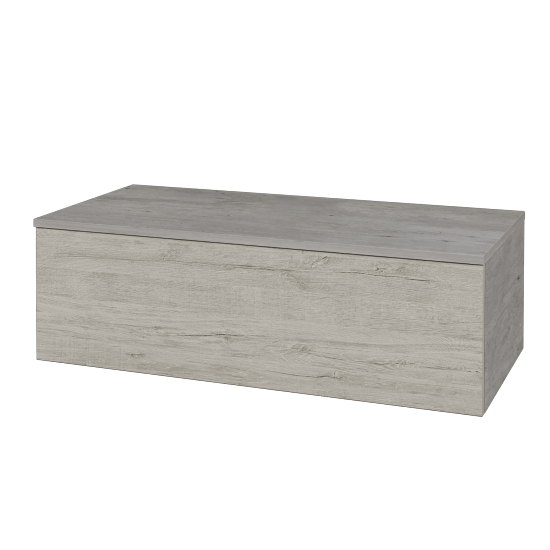 Waschtischunterschrank JOCKAM SZZ1 100 (ohne Waschtisch)  - D01 Beton - D05 Oregon - Nein