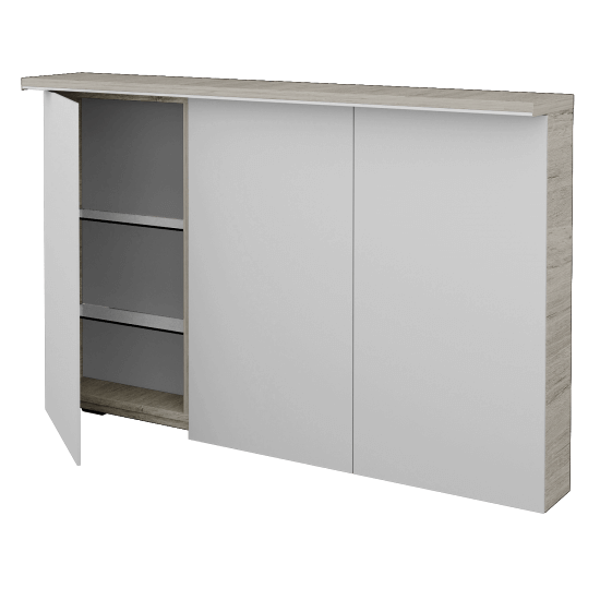 Badezimmer Spiegelschrank LINEA GA3OE 120  - D05 Oregon