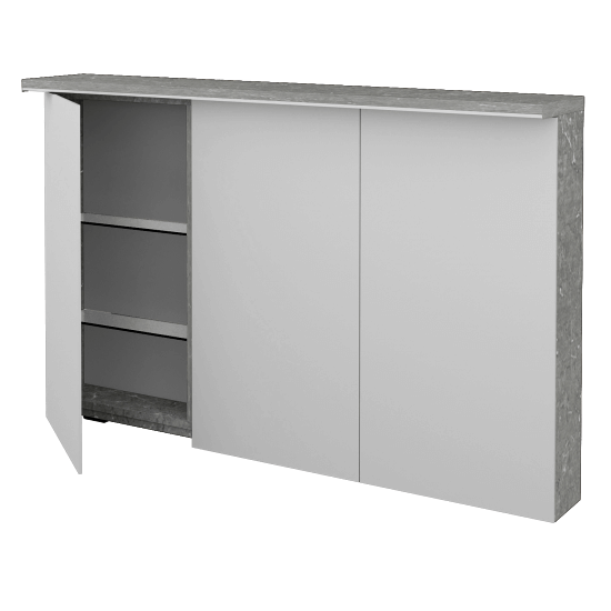 Badezimmer Spiegelschrank LINEA GA3OE 120  - D20 Galaxy