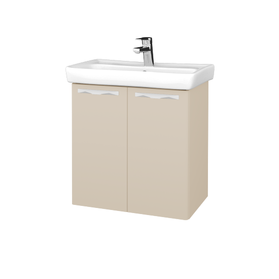 Waschtischunterschrank NEO SZD2 60  - M19 - Griffes T09 - M19