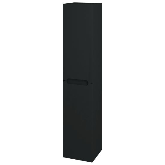 Hochschrank SMILE SVD2 35  - L03 Anthrazit Lack Hochglanz - L03 Anthrazit Lack Hochglanz - Links