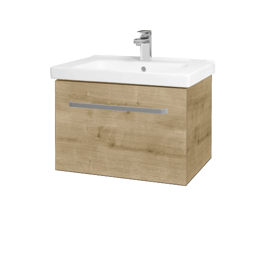 Waschtischunterschrank MAGIC SZZ 65  - D09 Eiche Arlington - Griffes T01 - D09 Arlington
