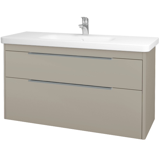 Badezimmerschrank TORO SZZ2 120  - L04 Beige Lack Hochglanz - L04 Beige Lack Hochglanz