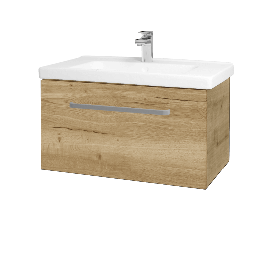 Waschtischunterschrank MAGIC SZZ 80  - D09 Eiche Arlington - Griffes T01 - D26 Ontario