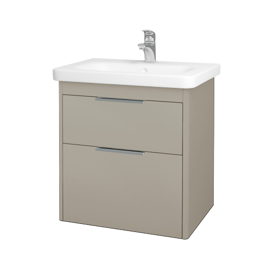 Badezimmerschrank TORO SZZ2 65  - L04 Beige Lack Hochglanz - L04 Beige Lack Hochglanz