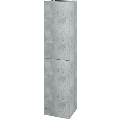 Hochschrank MOVE SVD2  - D01 Beton - D01 Beton - Links