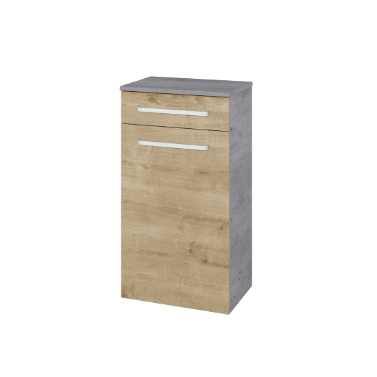 Sideboard UNI SNDKZ 50  - D01 Beton - Griffes T01 - D09 Arlington